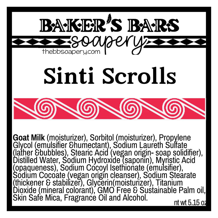 Sinti Scrolls Soap