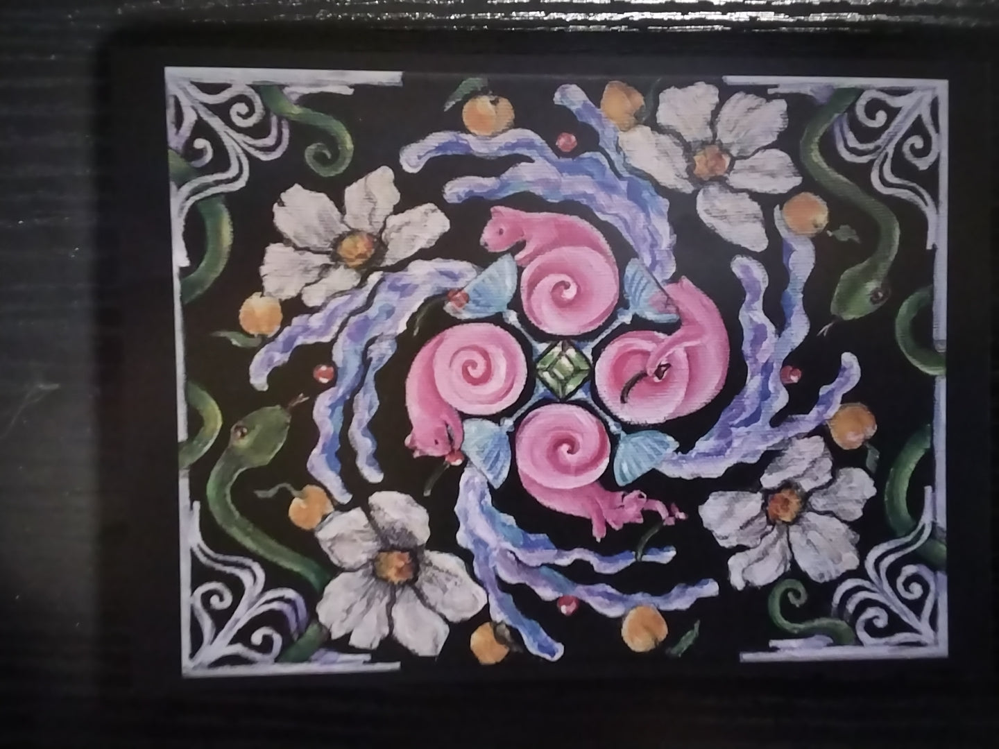 Postcard Squirrley Aimee