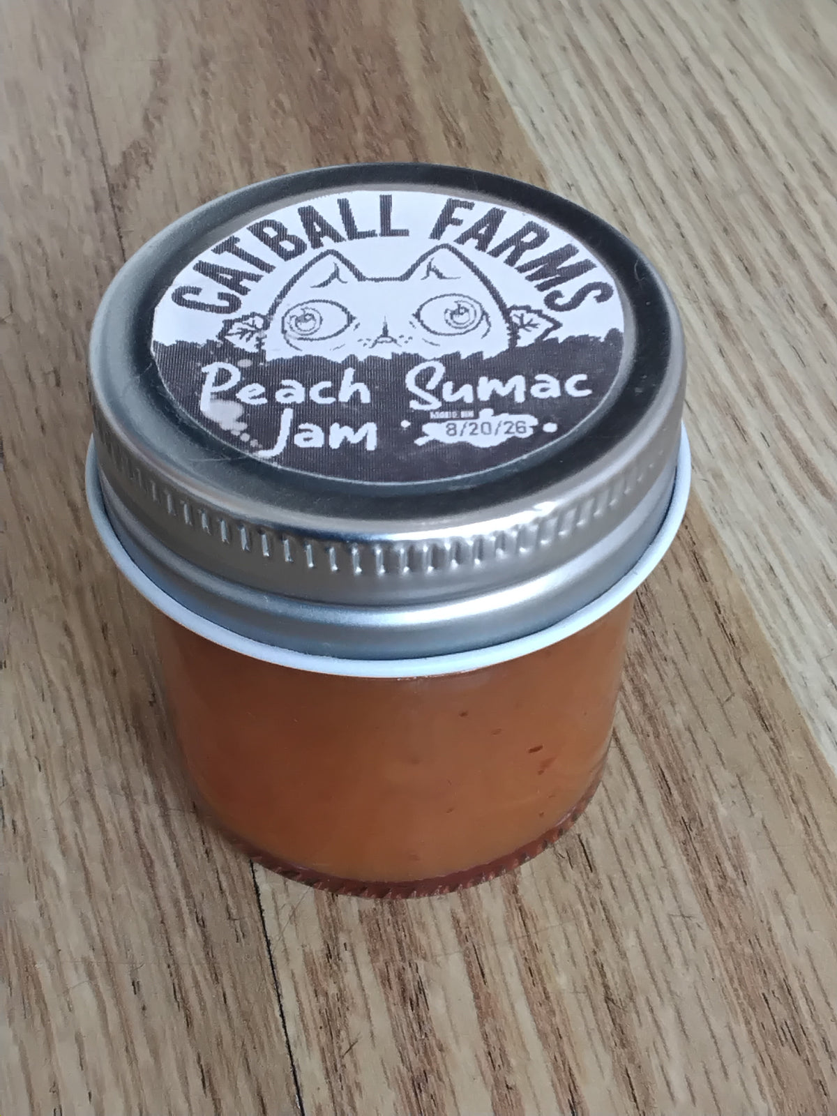 Catball Farms Peach Sumac Jam