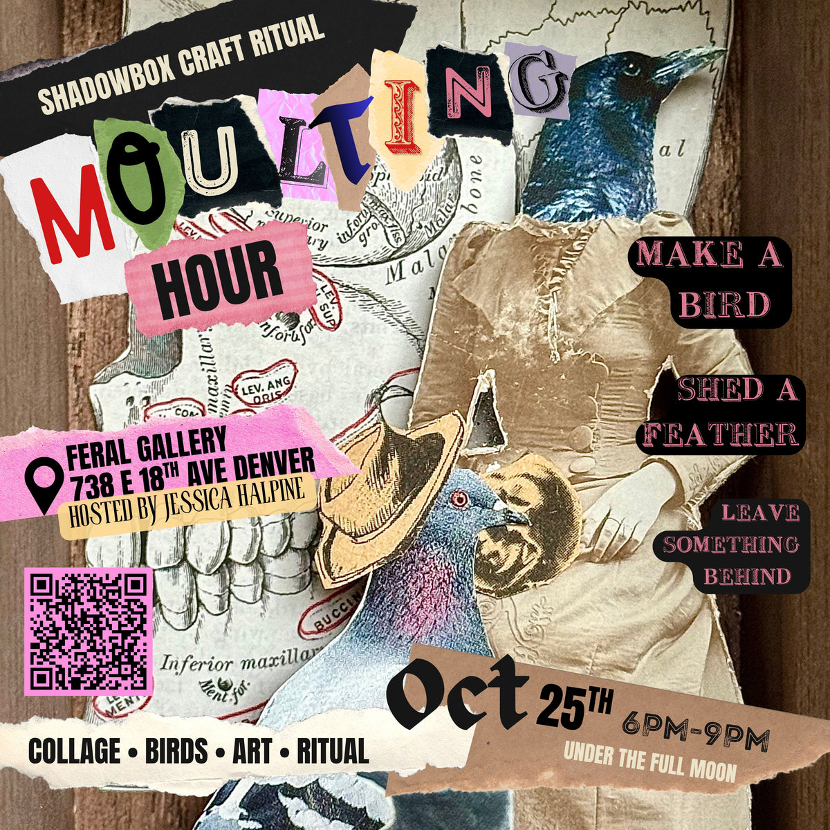Molting Hour - Shadow Box Craft Ritual