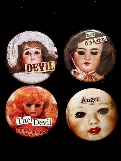 Mystery Doll Magnet Set