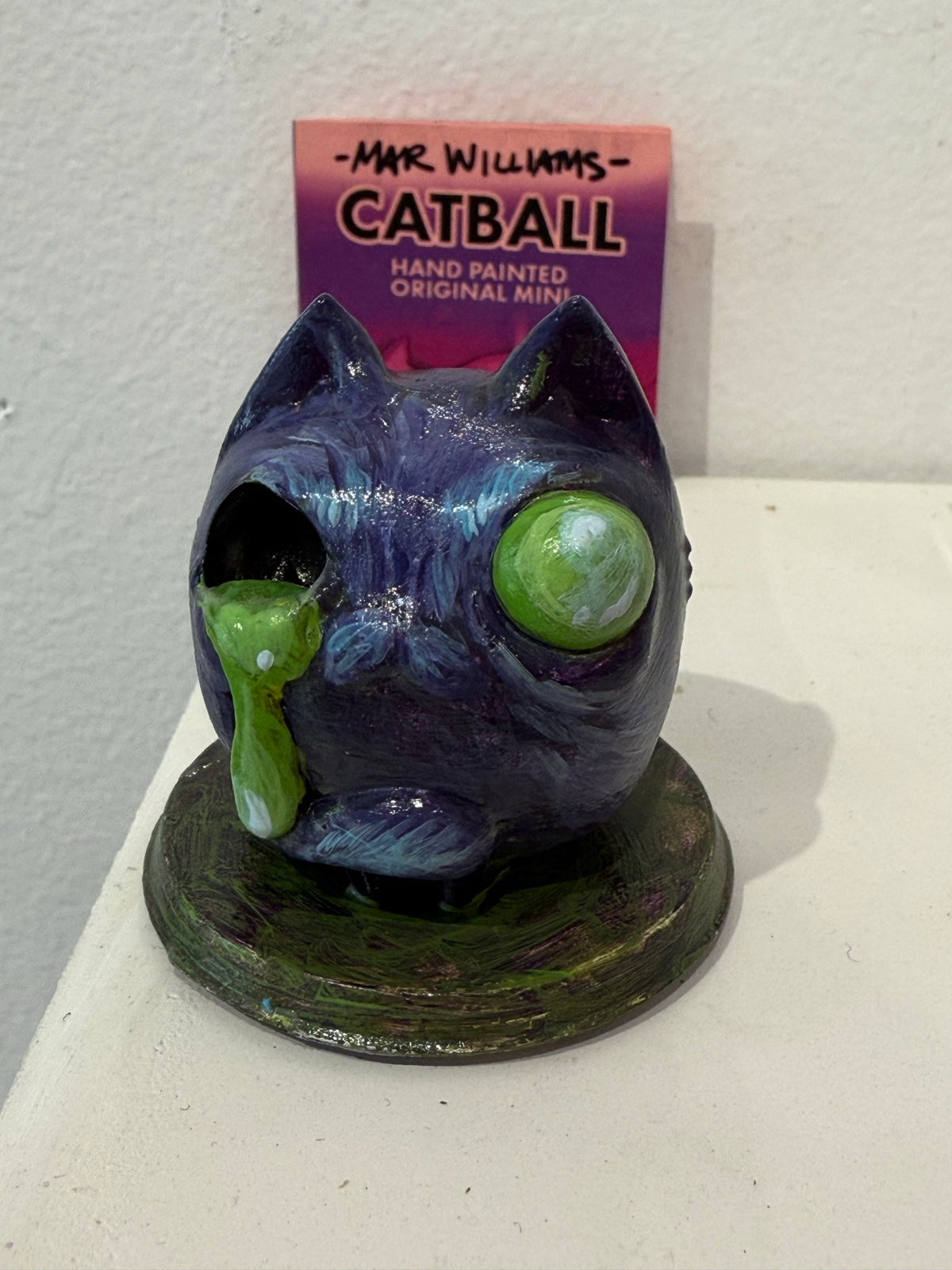 Dead Catball - Hand Painted Mini Sculptures