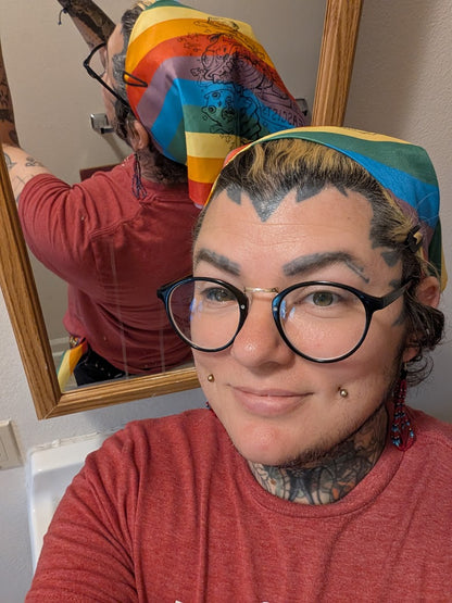 Fascists Can Choke - Rainbow Bandana