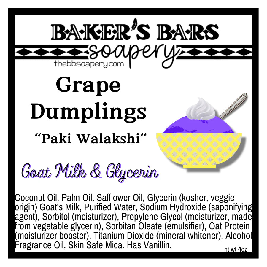 Paki Walakshi- Grape Dumplings Soap
