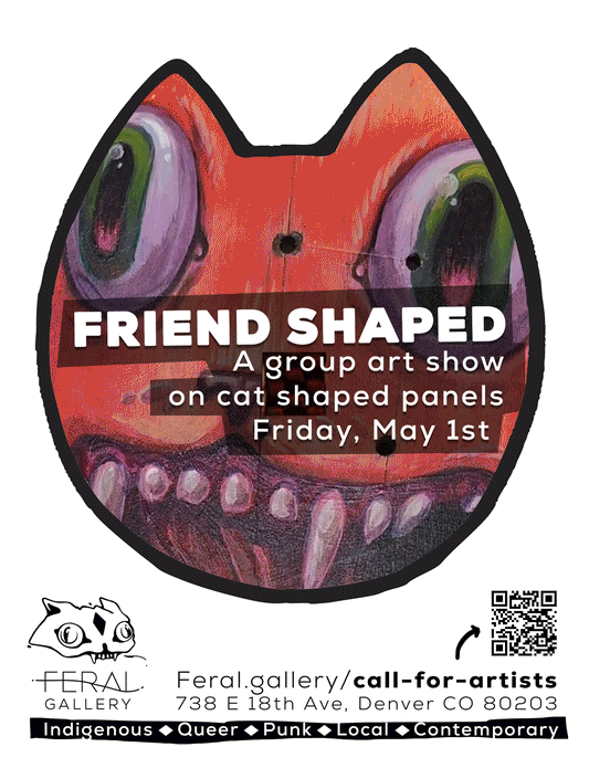 Friend Shaped Art Opening