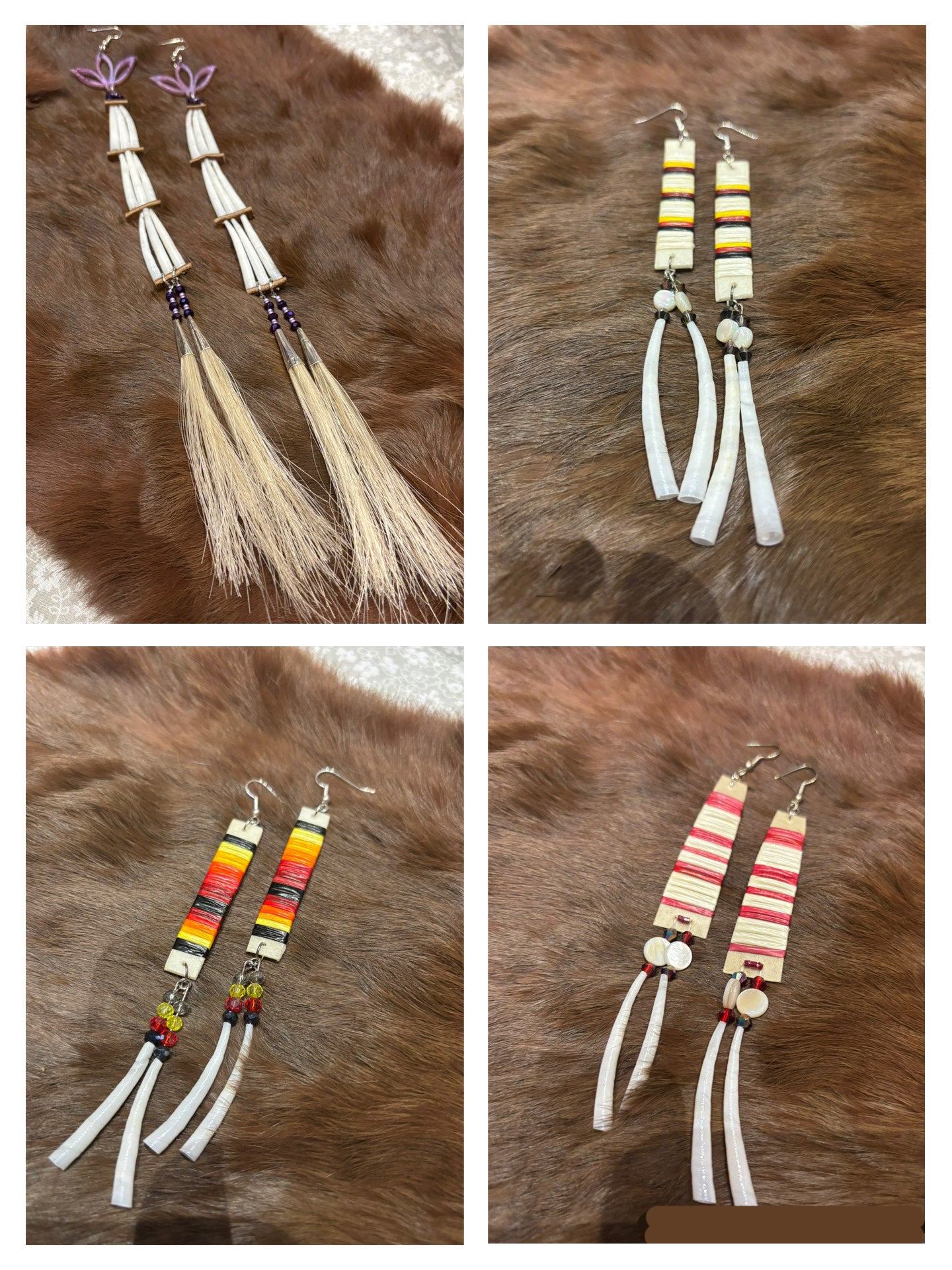 Porcupine Quill Earrings